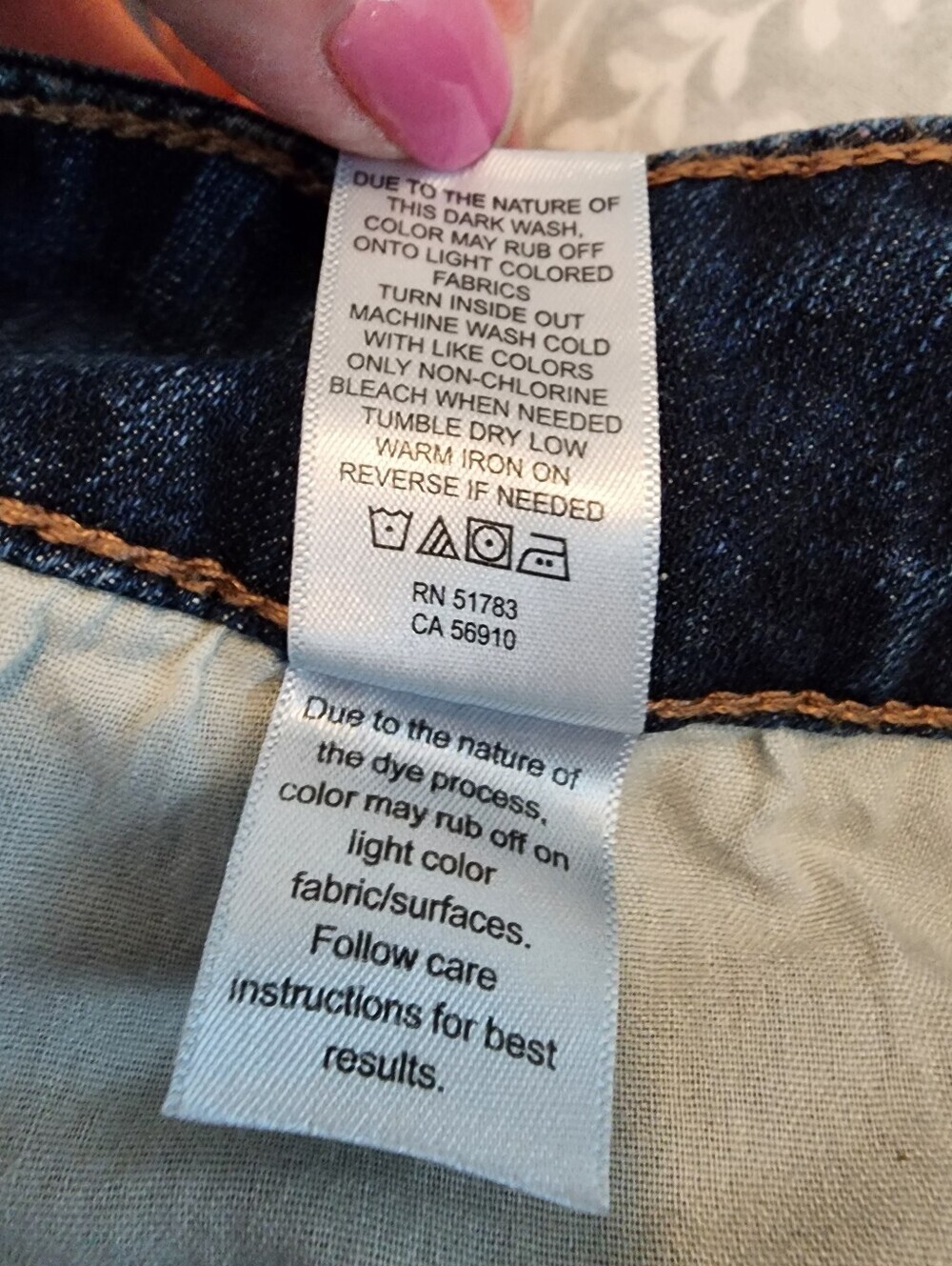 M Jeans By Maurices Classic Slim Boot Mid Rise Jeans, Size 12 Short - Picture 9 of 12
